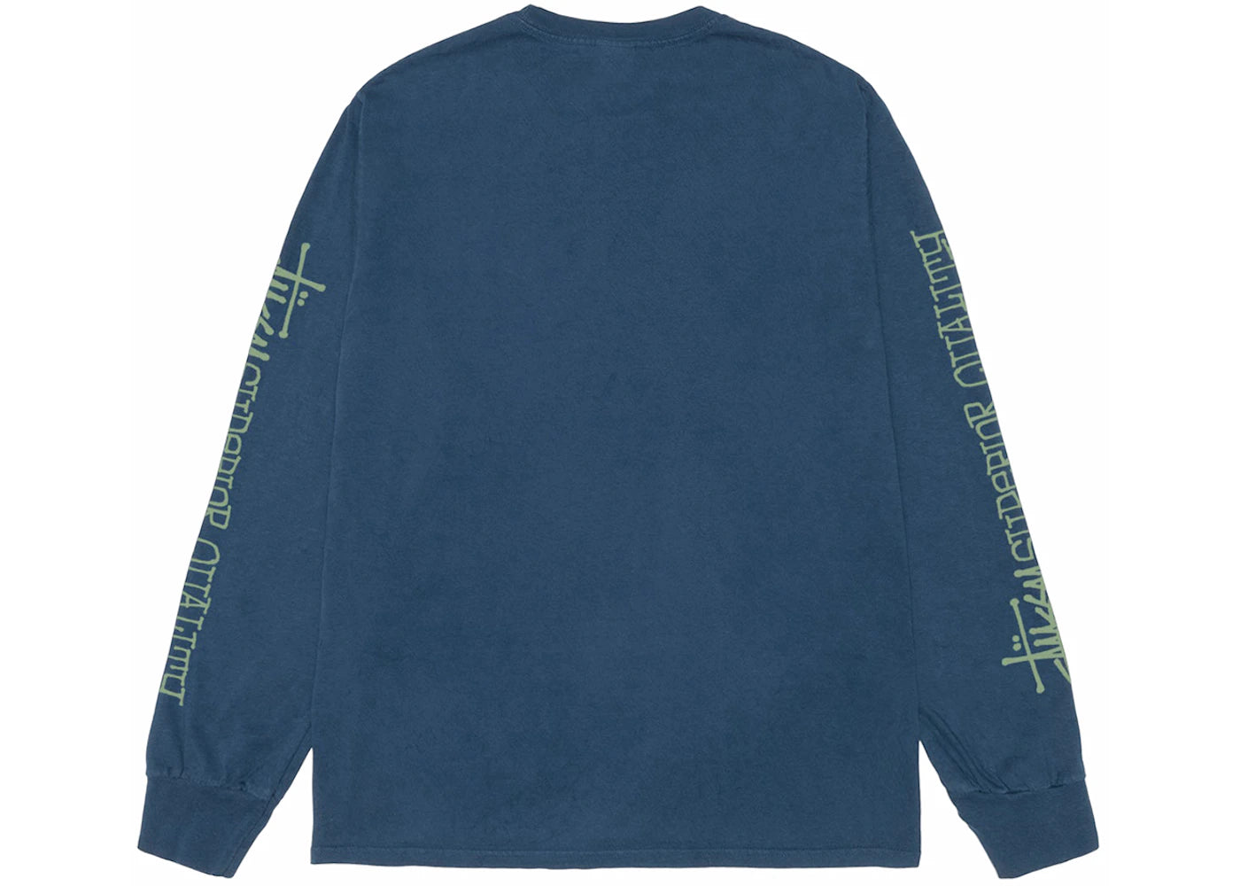 Stussy Superior Quality Pigment Dyed L/S Tee Navy