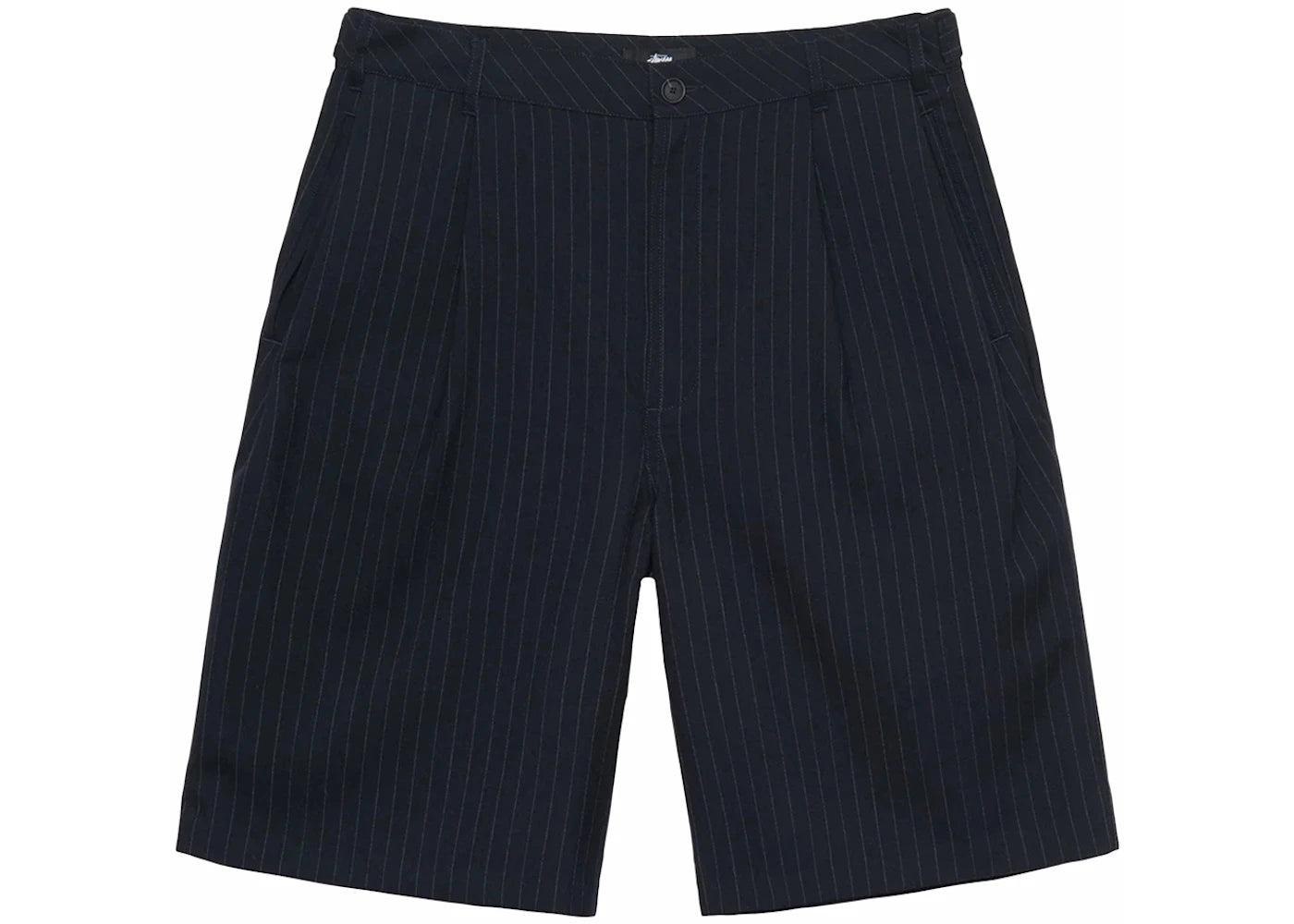 Stussy Volume Pleated Stripe Short Black