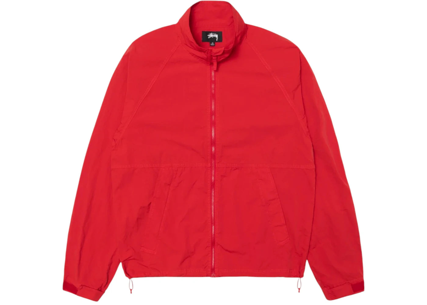 Stussy Warm Up Jacket Red
