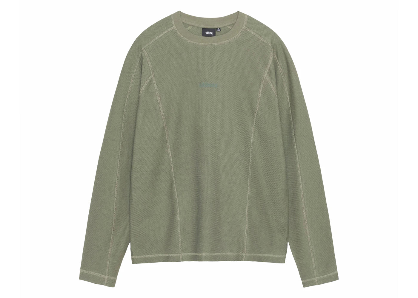 Stussy Wave Jersey Crew Olive
