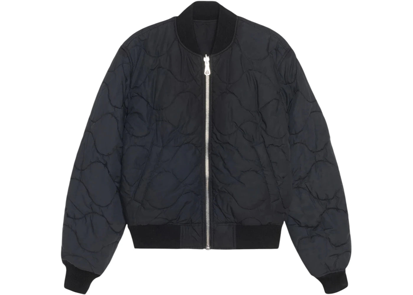Stussy Waxed Built Bomber Jacket Black