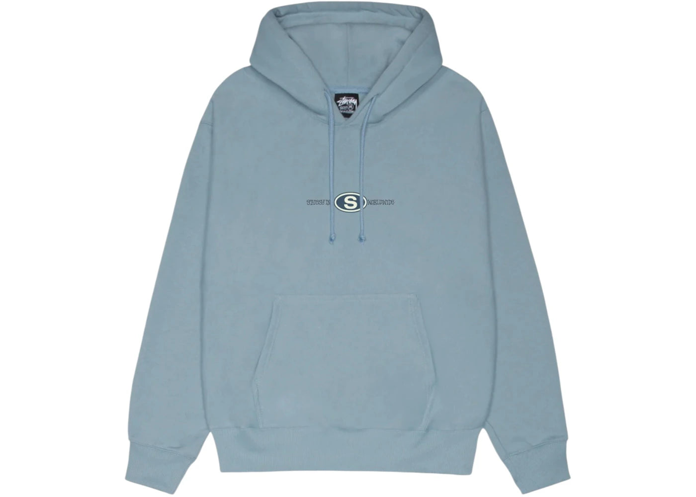 Stussy Worldwide Dot Hoodie Slate
