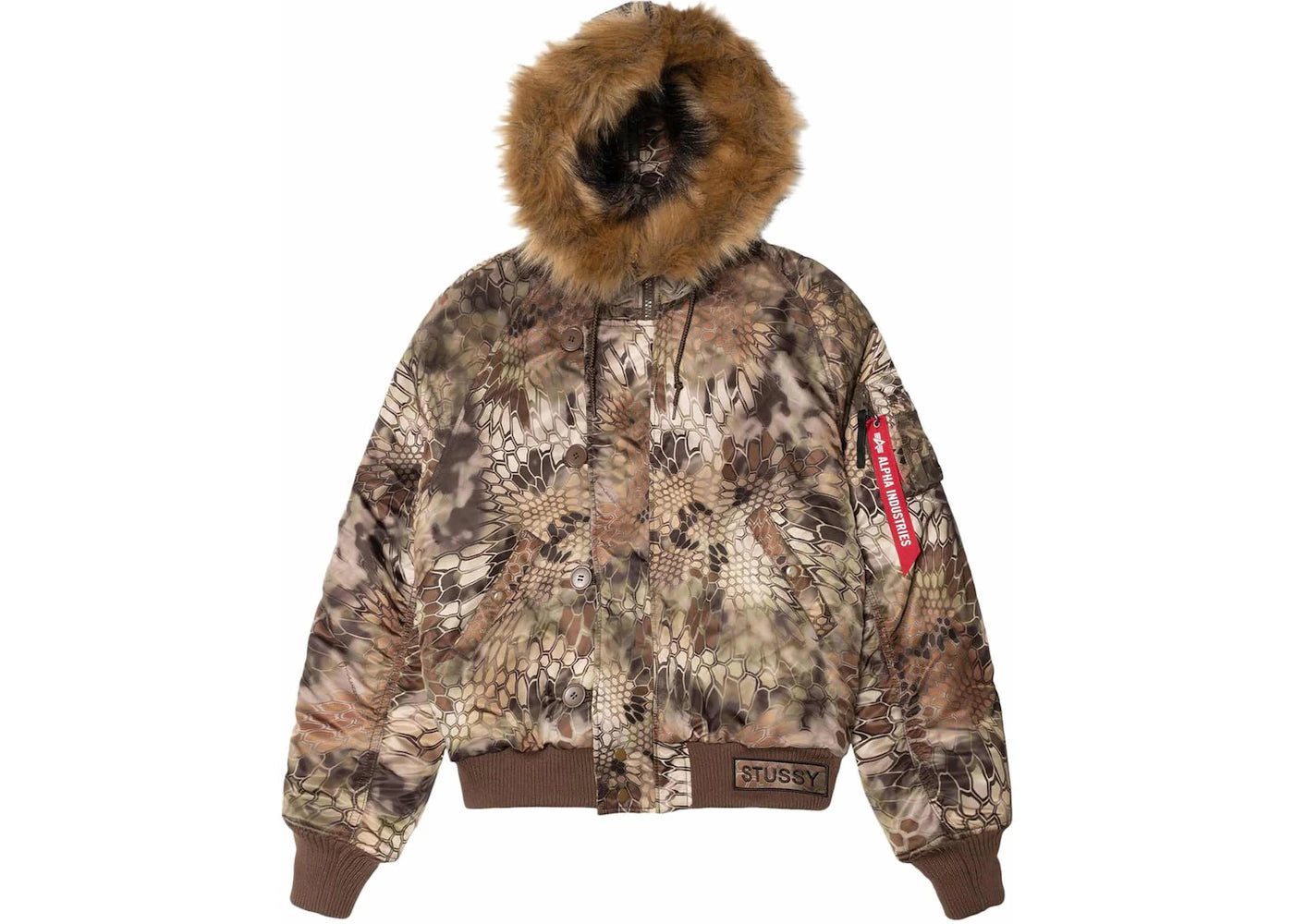 Stussy x Alpha Kryptek Camo N2B Jacket Highlander