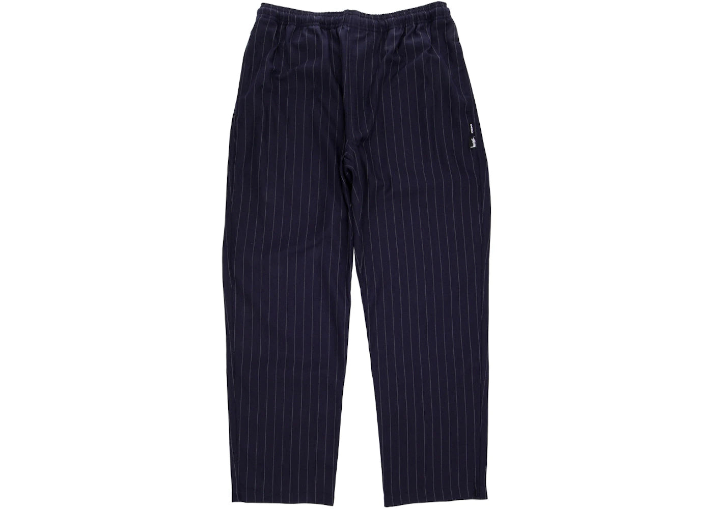 Stussy x CDG Pin Striped Beach Pant Navy
