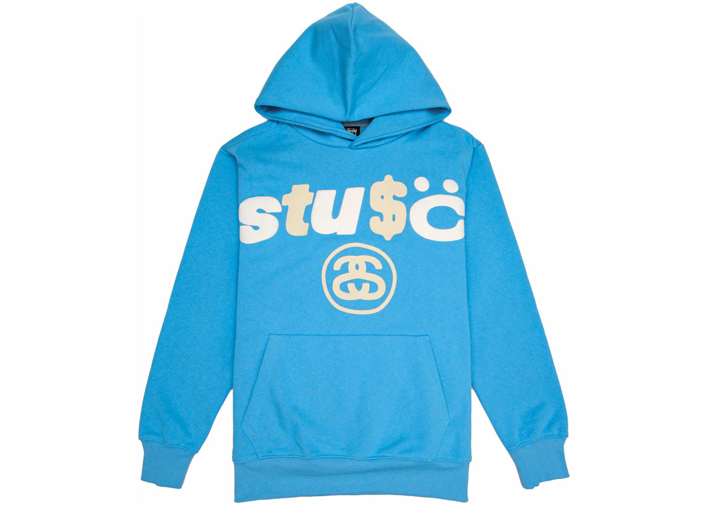Stussy x CPFM 8 Ball Pigment Dyed Hoodie Blue