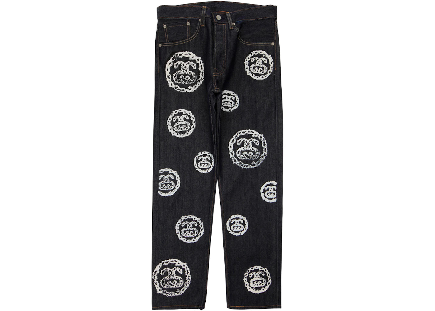 Stussy x Denim Tears 501 Jean Raw Denim