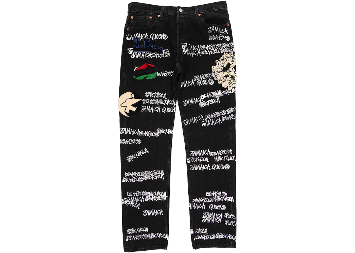 Stussy x Denim Tears x Our Legacy TTL 501 Jean Black