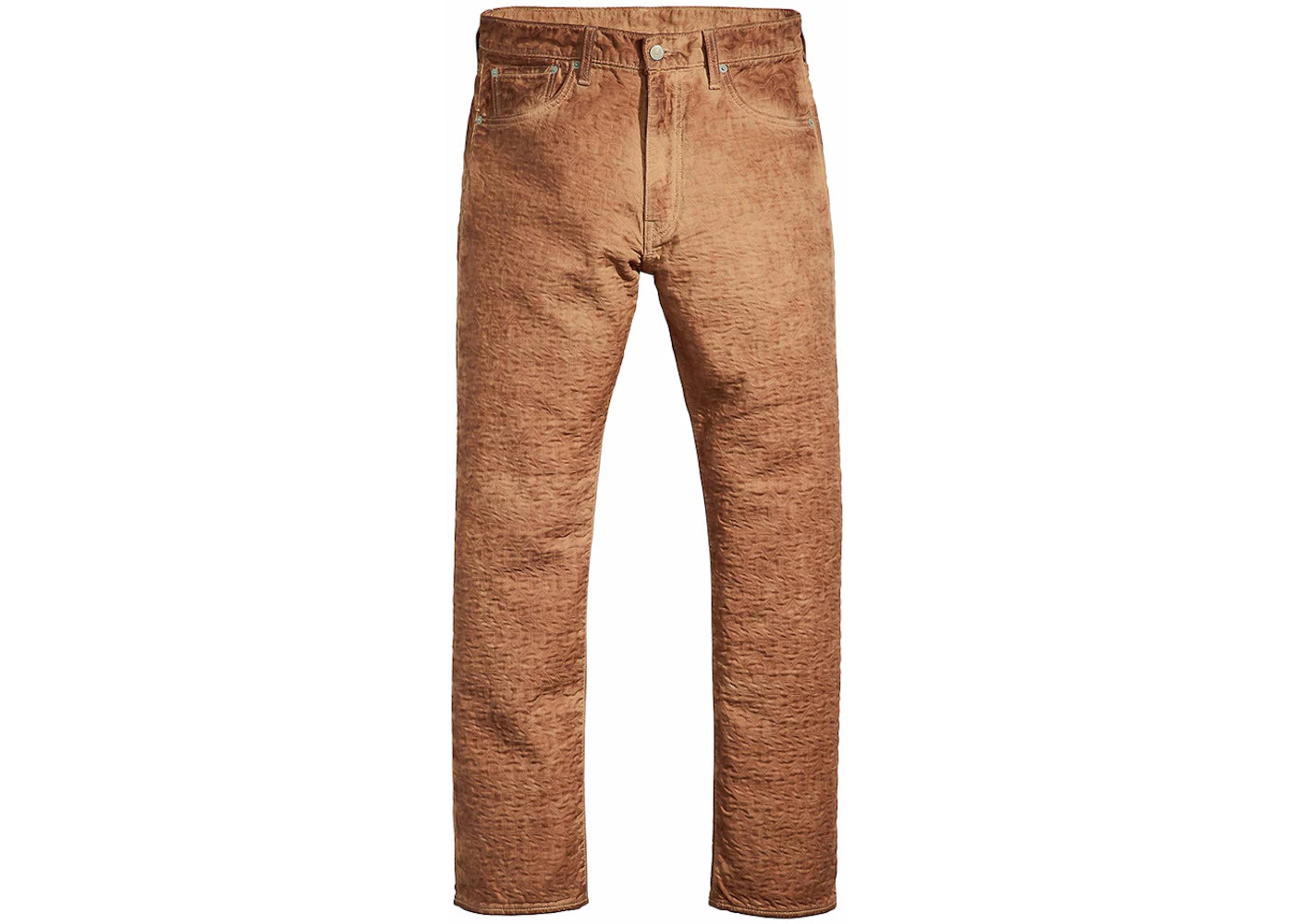 Stussy x Levi's Dyed Jacquard Jean Brown