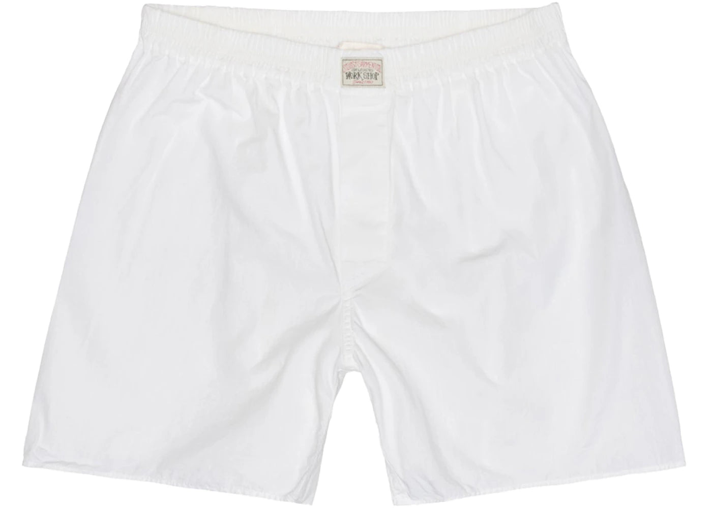 Stussy x Our Legacy Work Shop Boxer Short White Poplin