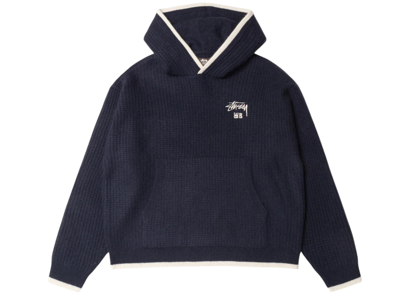 Stussy x Wales Bonner Cashmere Hoodie Navy