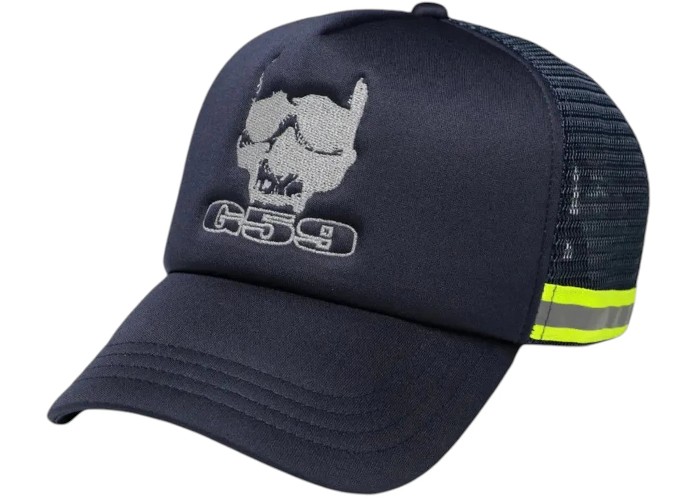 $uicideboy$ 59Hi-Vis Trucker Hat Navy