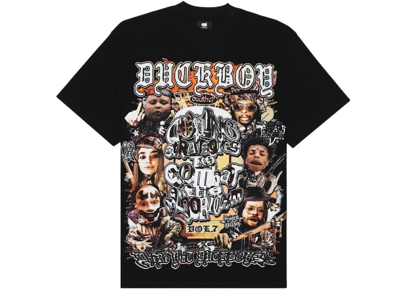 $uicideboy$ DB Meta Tee Black