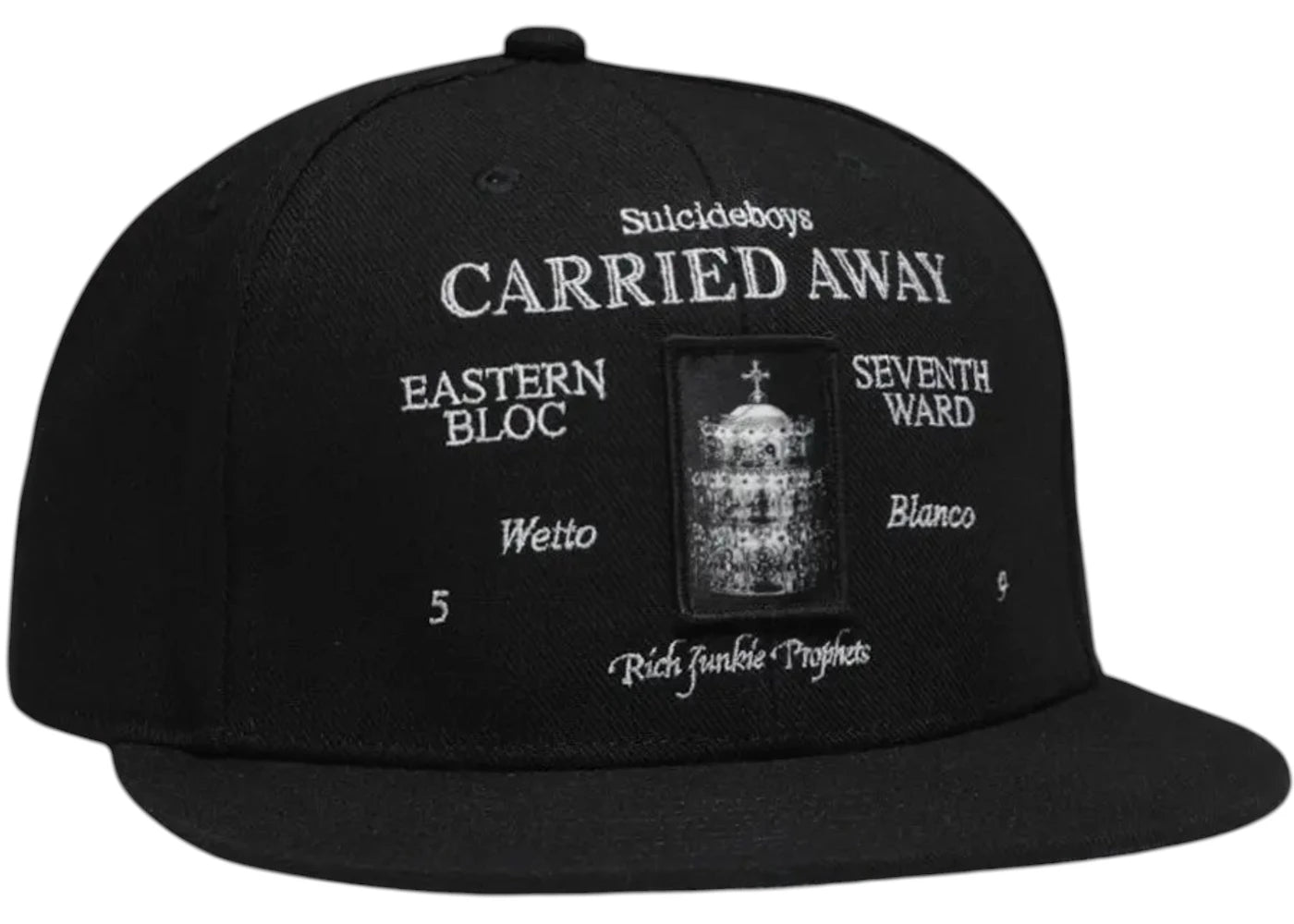 $uicideboy$ G59 Records Carried Away Fitted Hat Black