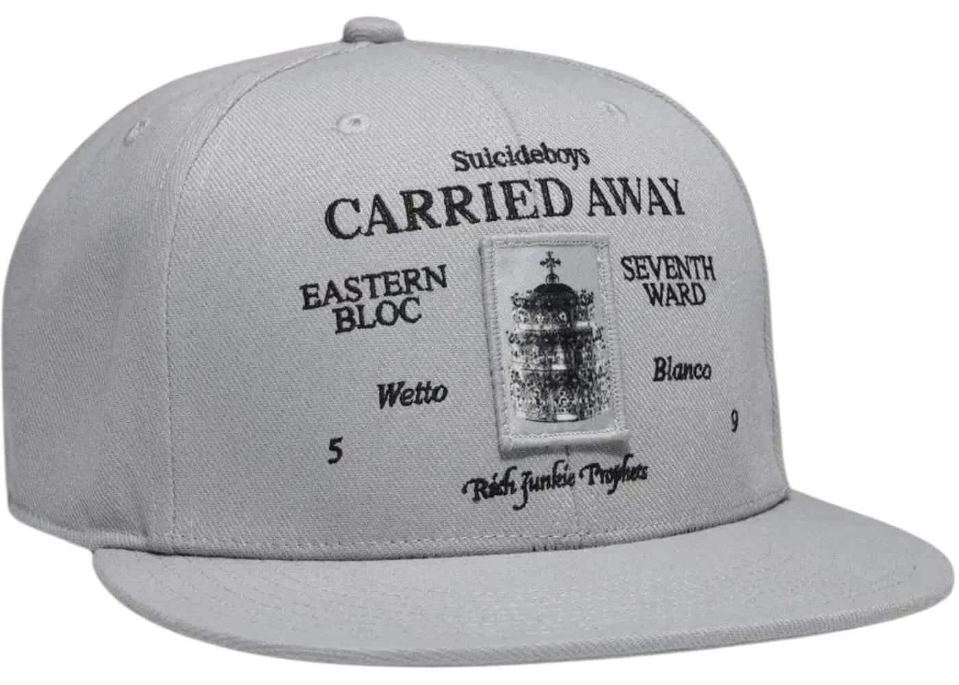 $uicideboy$ G59 Records Carried Away Fitted Hat Grey