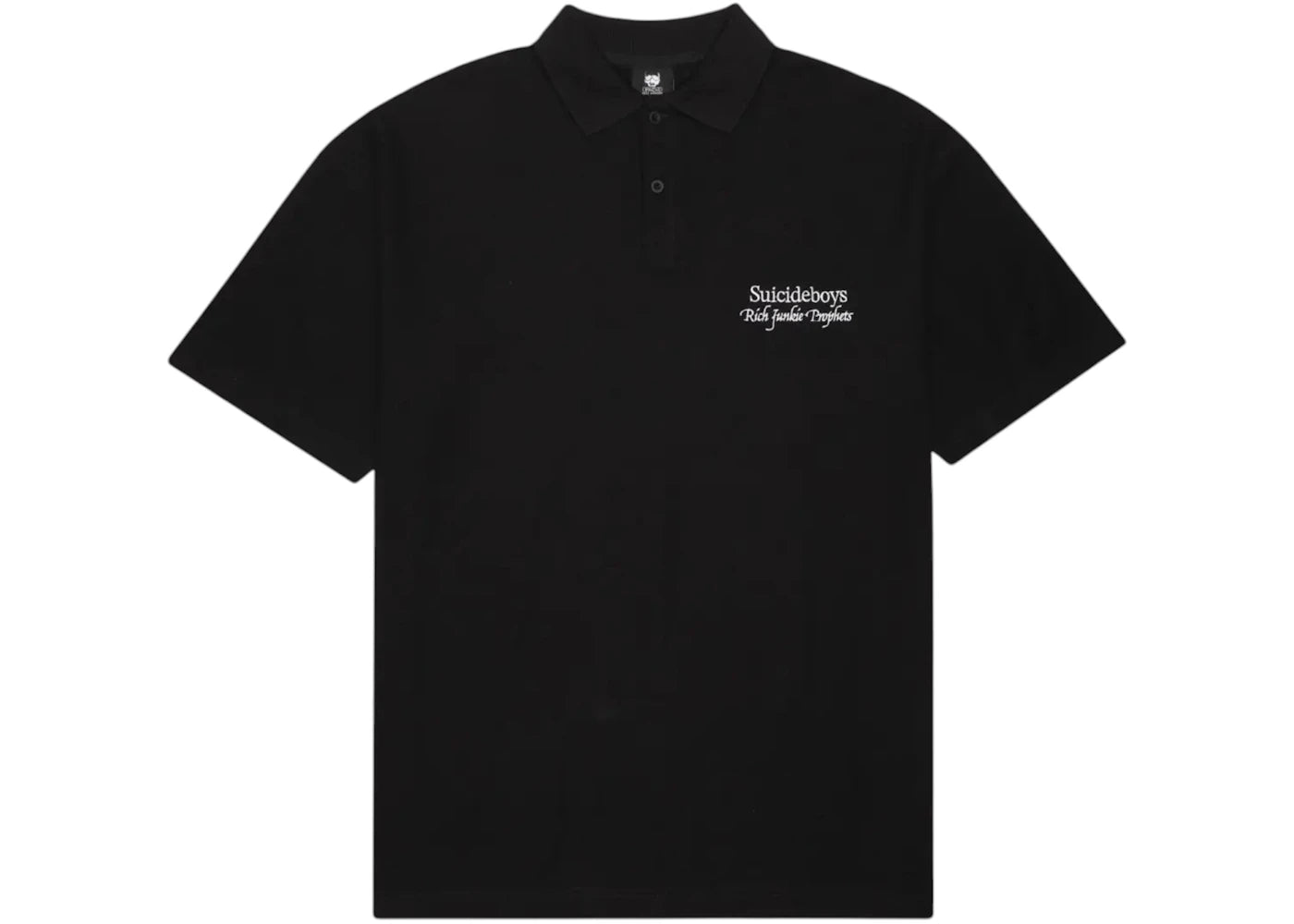 $uicideboy$ G59 Records Carried Away Polo Black