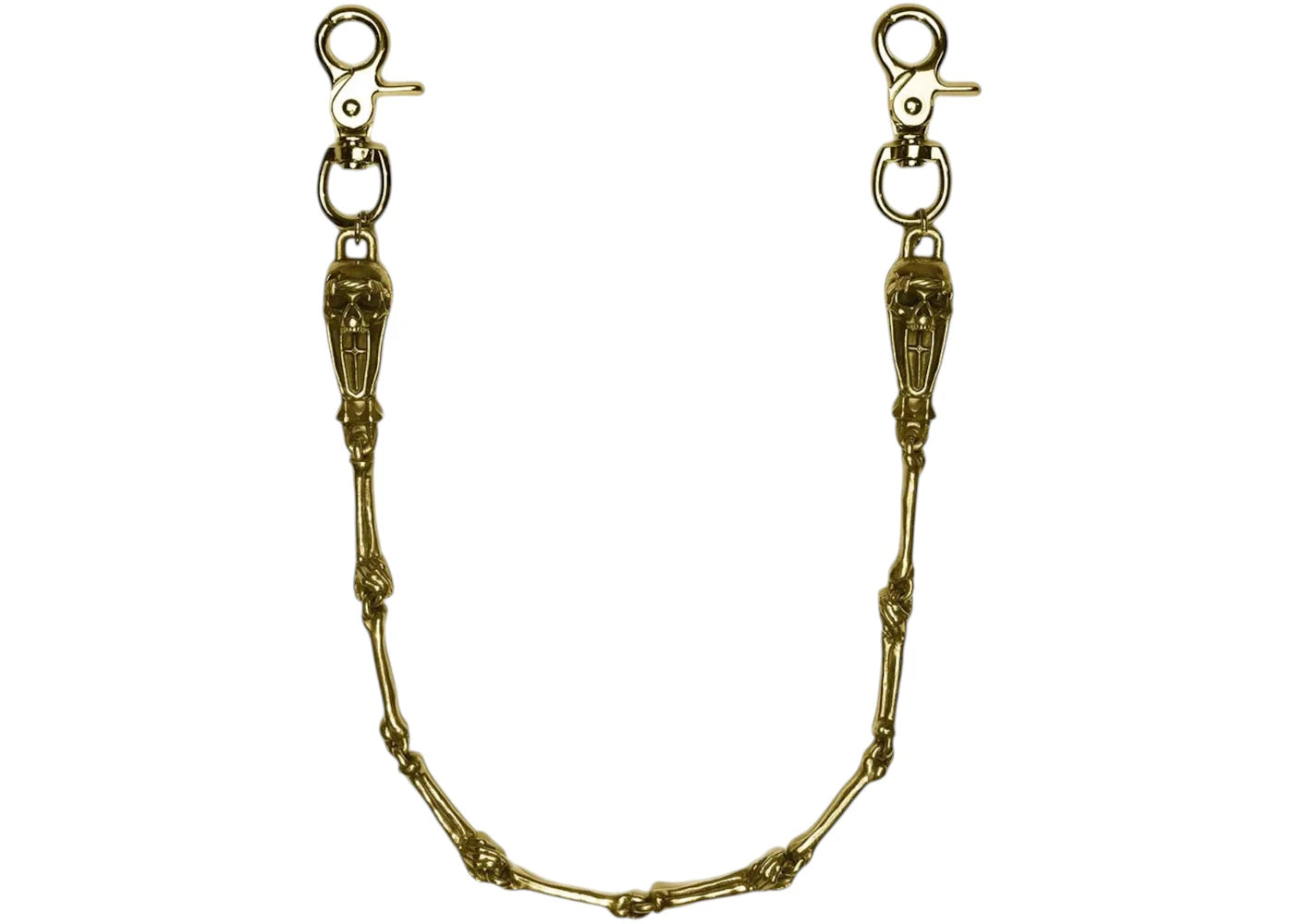 $uicideboy$ G59 Records Crypt Keeper Wallet Chain Gold