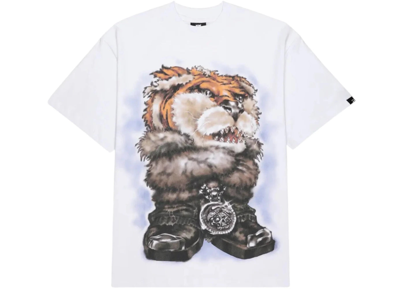 $uicideboy$ G59 Records Gangsta Tiger Tee White