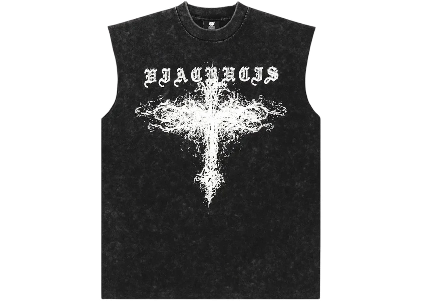 $uicideboy$ LB Glitch Cross Sleeveless Tee Vintage Black