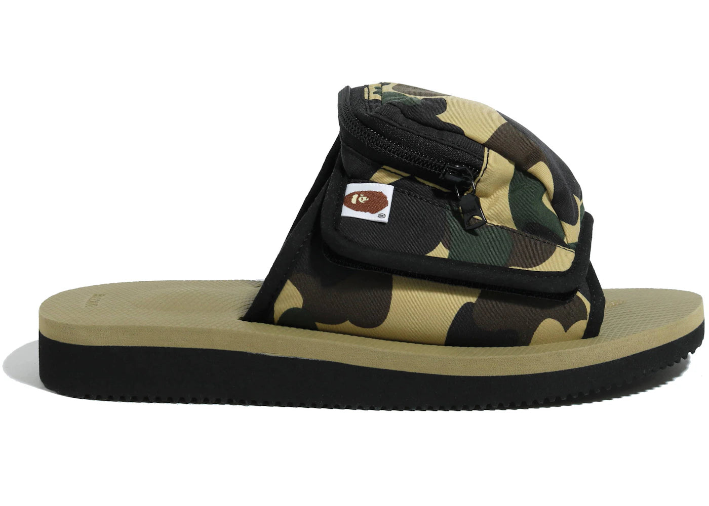 Suicoke Dao A Bathing Ape 1st Camo Yellow