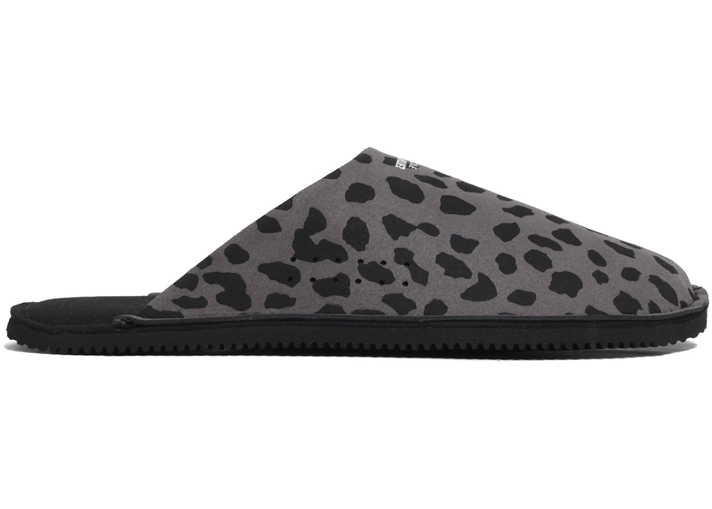 Suicoke Wacko Maria Room Shoes Leopard Grey