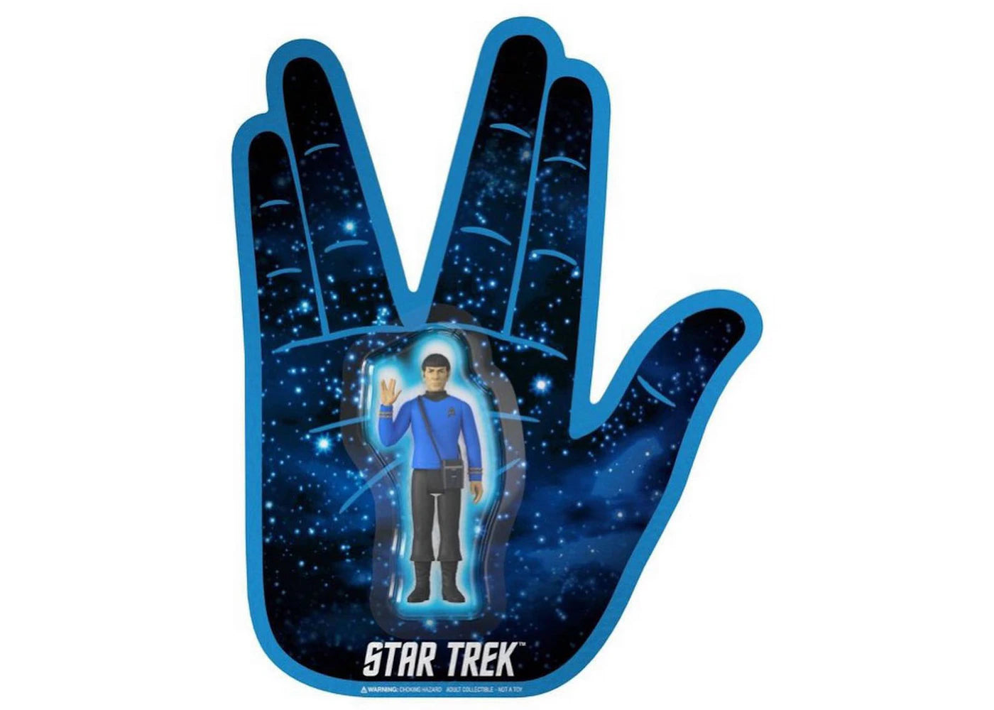 Super7 Star Trek Reaction Spock Target Exclusive Action Figure Blue