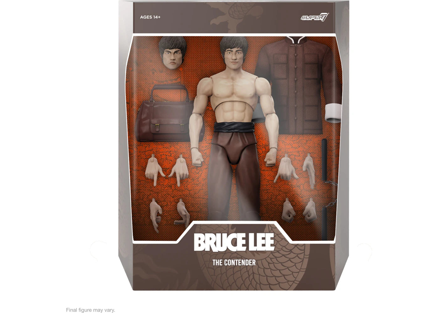 Super7 Ultimates Bruce Lee (The Contender) Action Figure