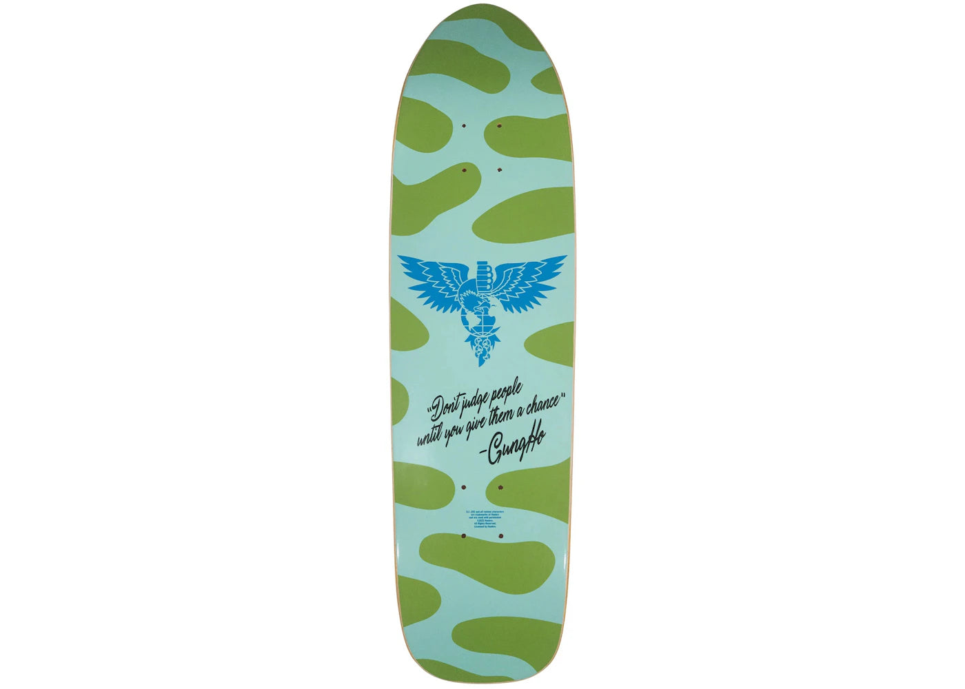 Super7 x G.I. Joe x Strangelove Don't Judge PSA Skateboard Deck