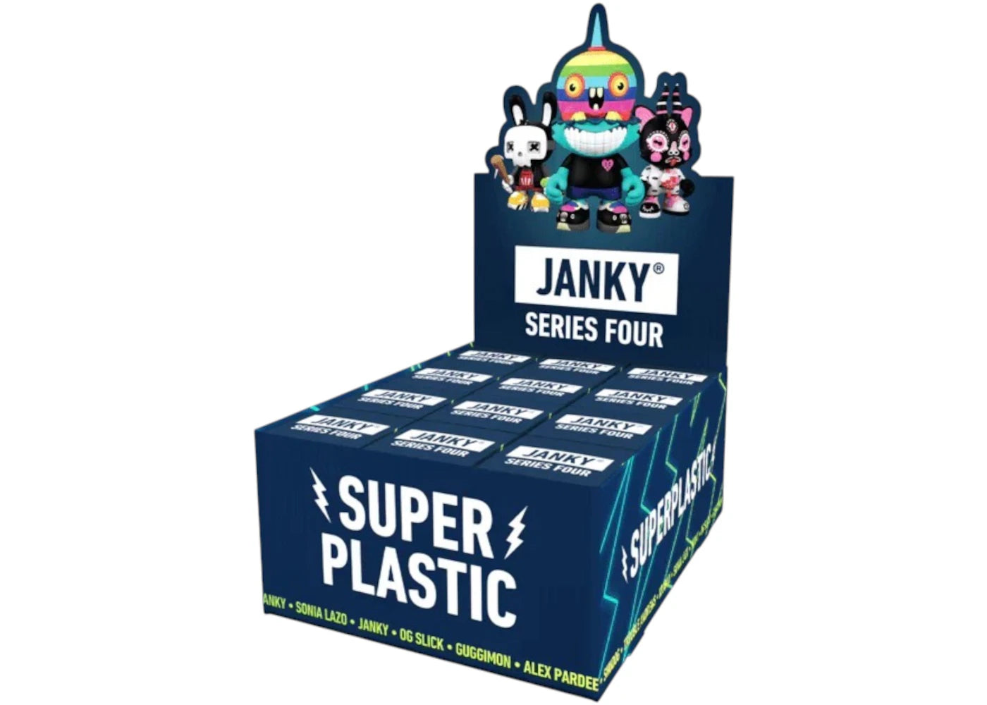Superplastic Janky Series 4 Sealed Case (12 Blind Boxes)