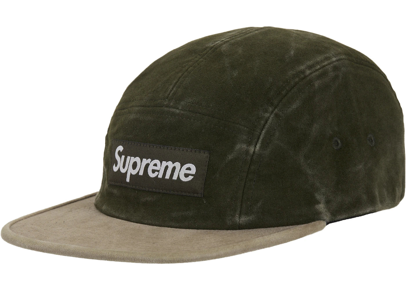 Supreme 2-Tone Moleskin Camp Cap Olive