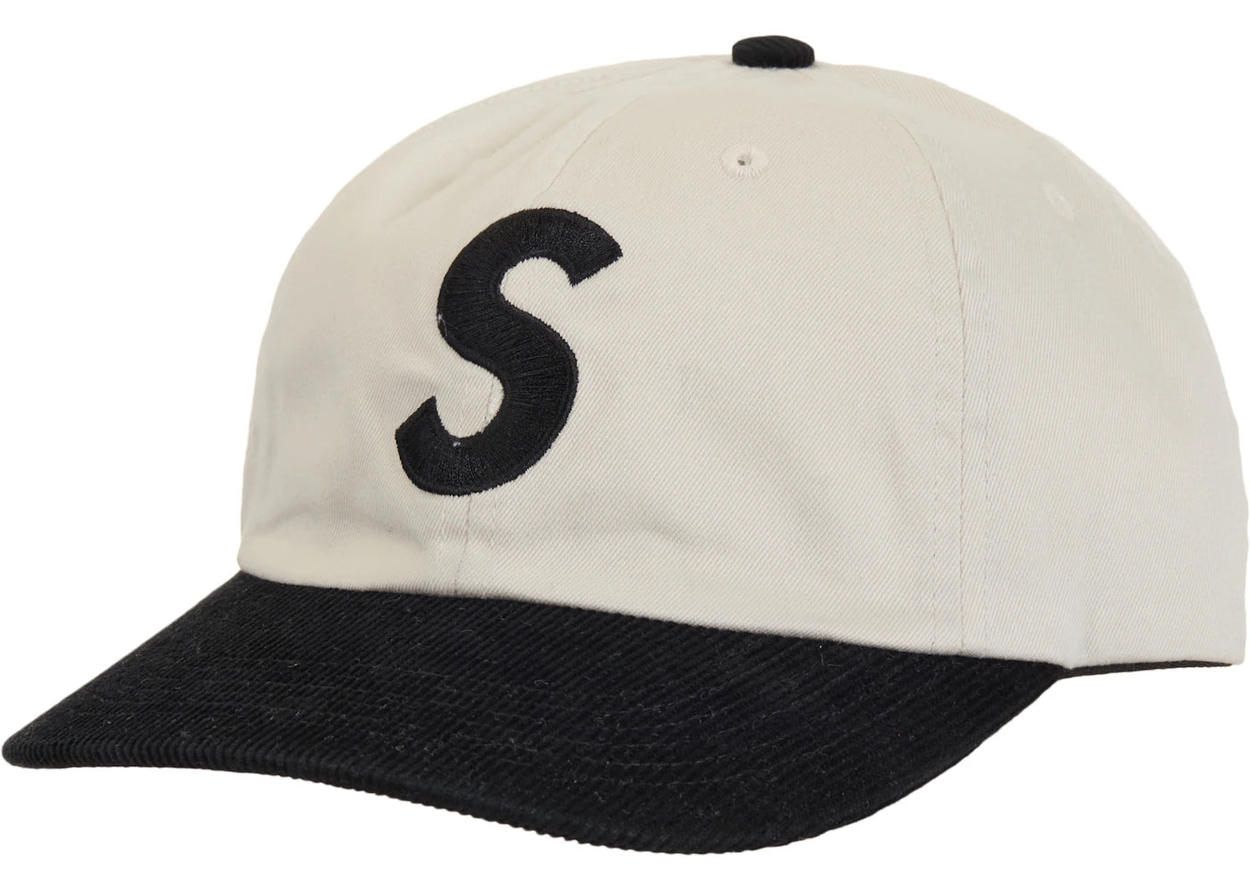 Supreme 2 Tone S Logo 6 Panel Stone
