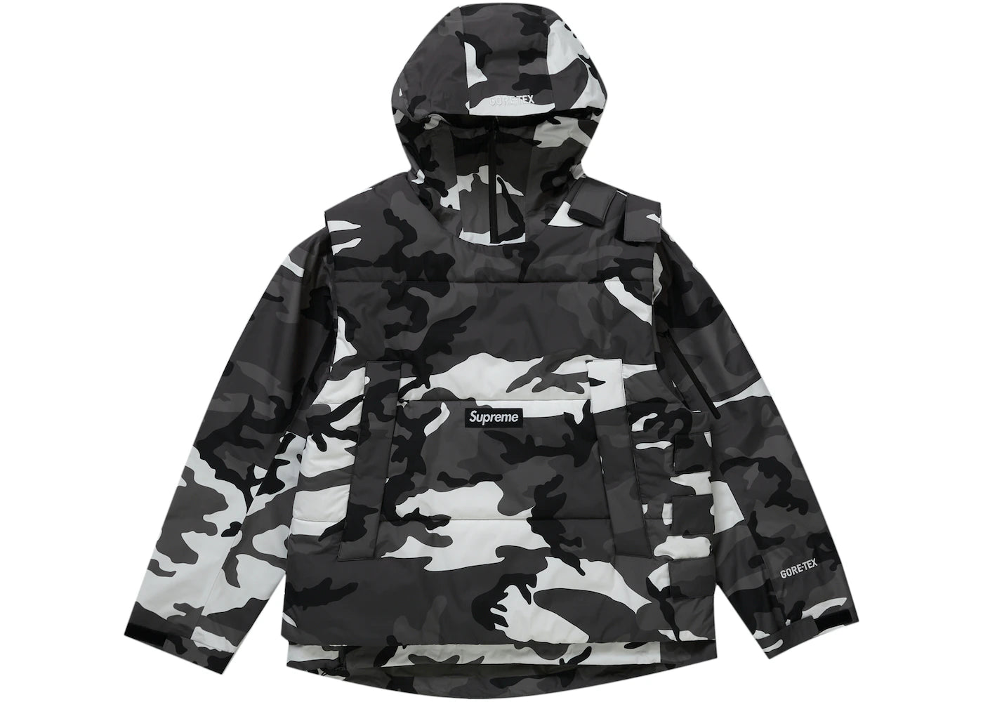 Supreme 2-in-1 GORE-TEX Shell WINDSTOPPER Vest Snow Camo