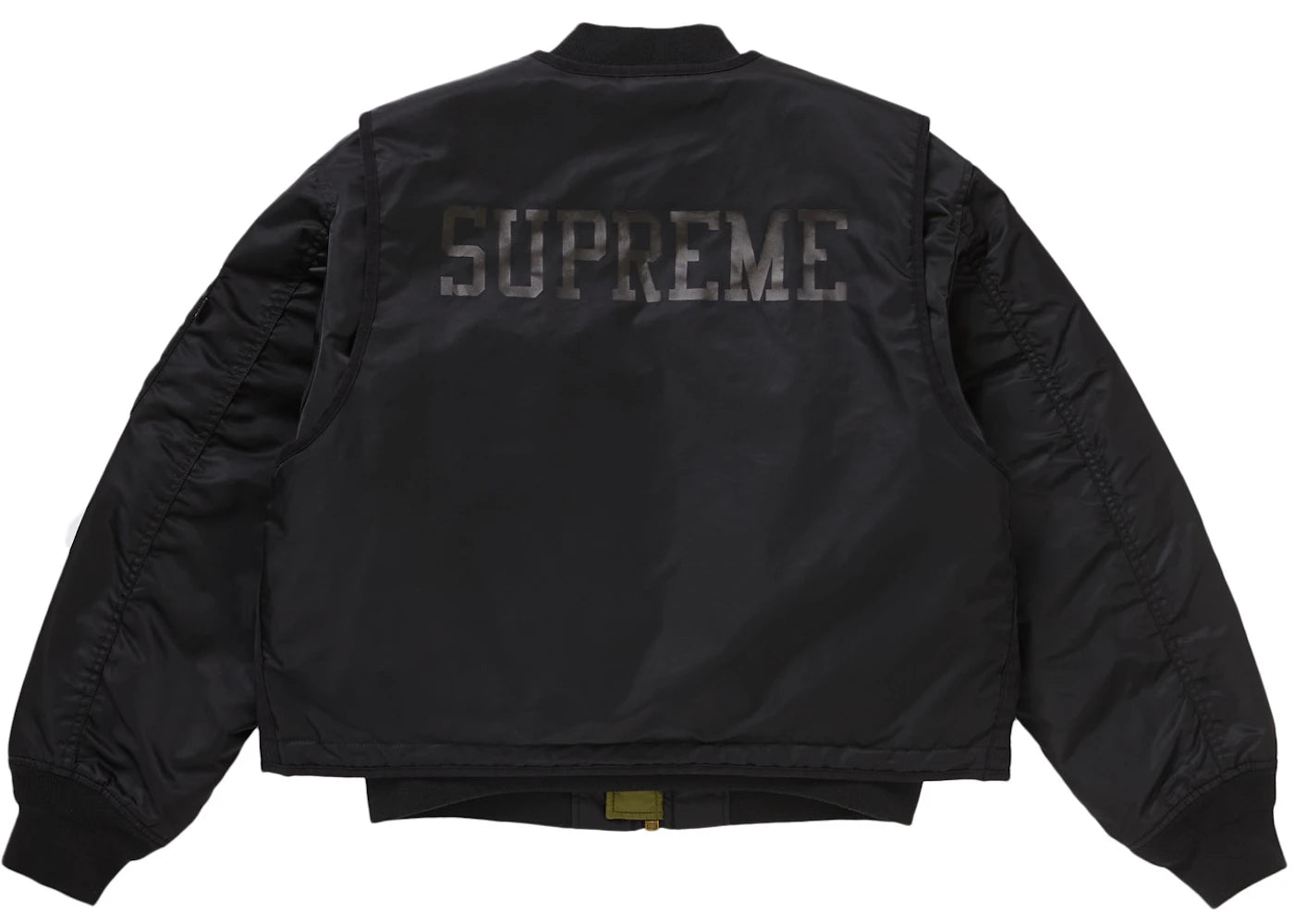 Supreme 2-in-1 MA-1 + Vest Black