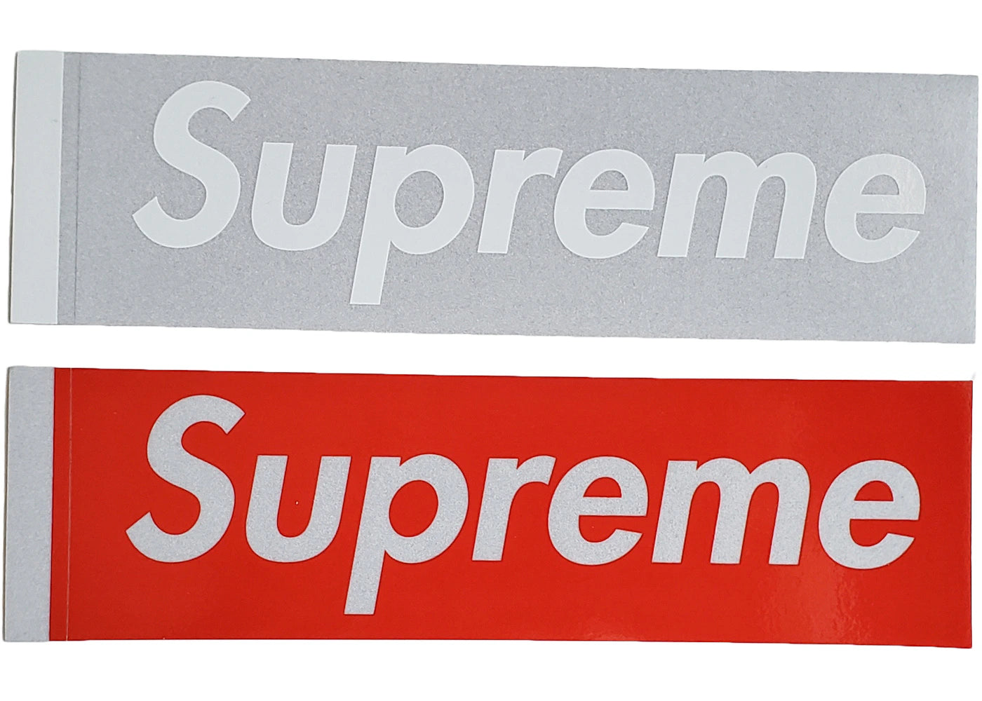 Supreme 3M Reflective Box Logo Sticker Set