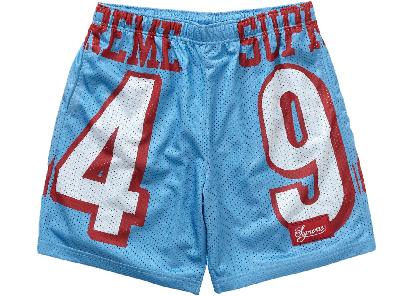 Supreme 94 Jersey Short Light Blue