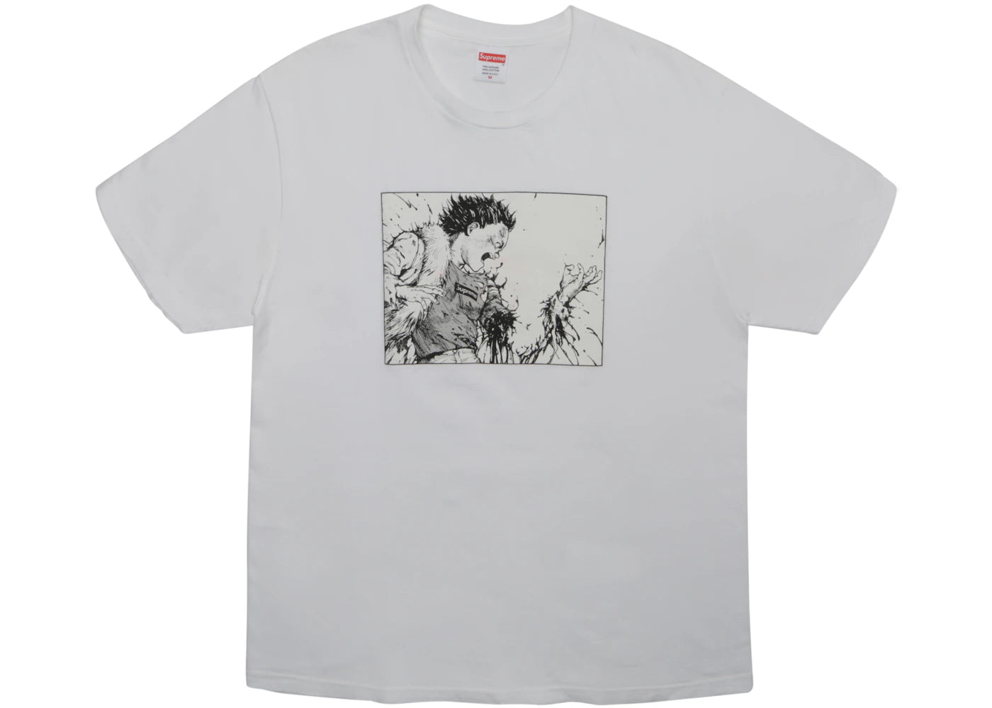 Supreme AKIRA Arm Tee White