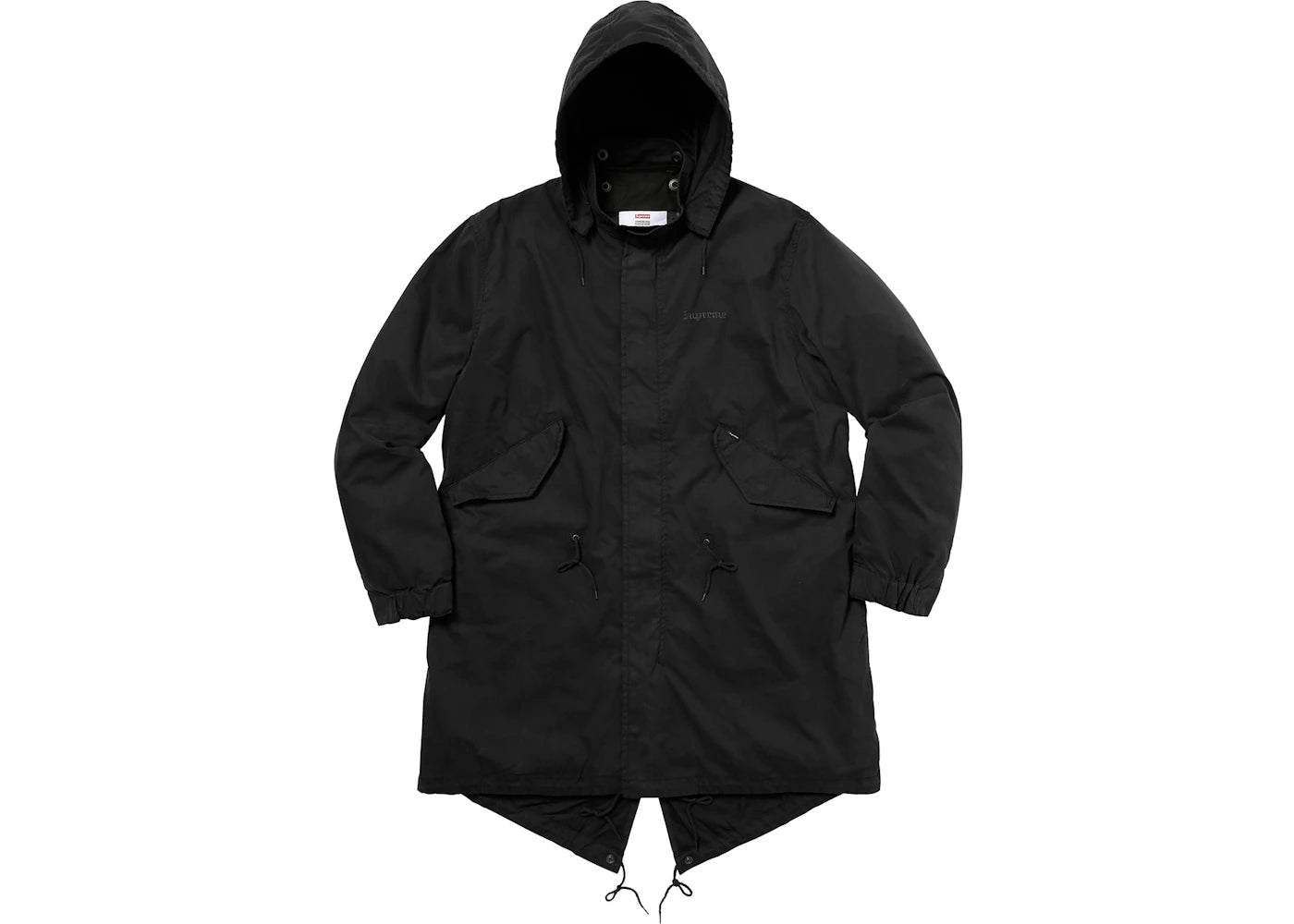 Supreme AKIRA Fishtail Parka Black