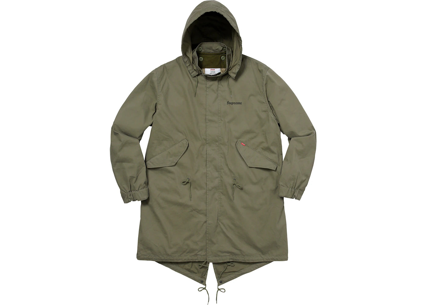 Supreme AKIRA Fishtail Parka Olive