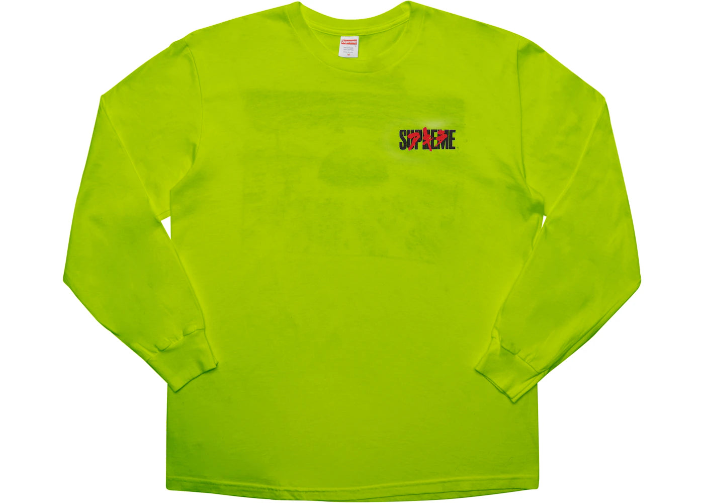 Supreme AKIRA  Neo-Tokyo L/S Tee Lime