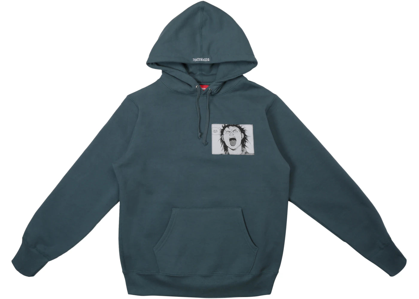 Supreme AKIRA Patches Hooded Sweatshirt Slate