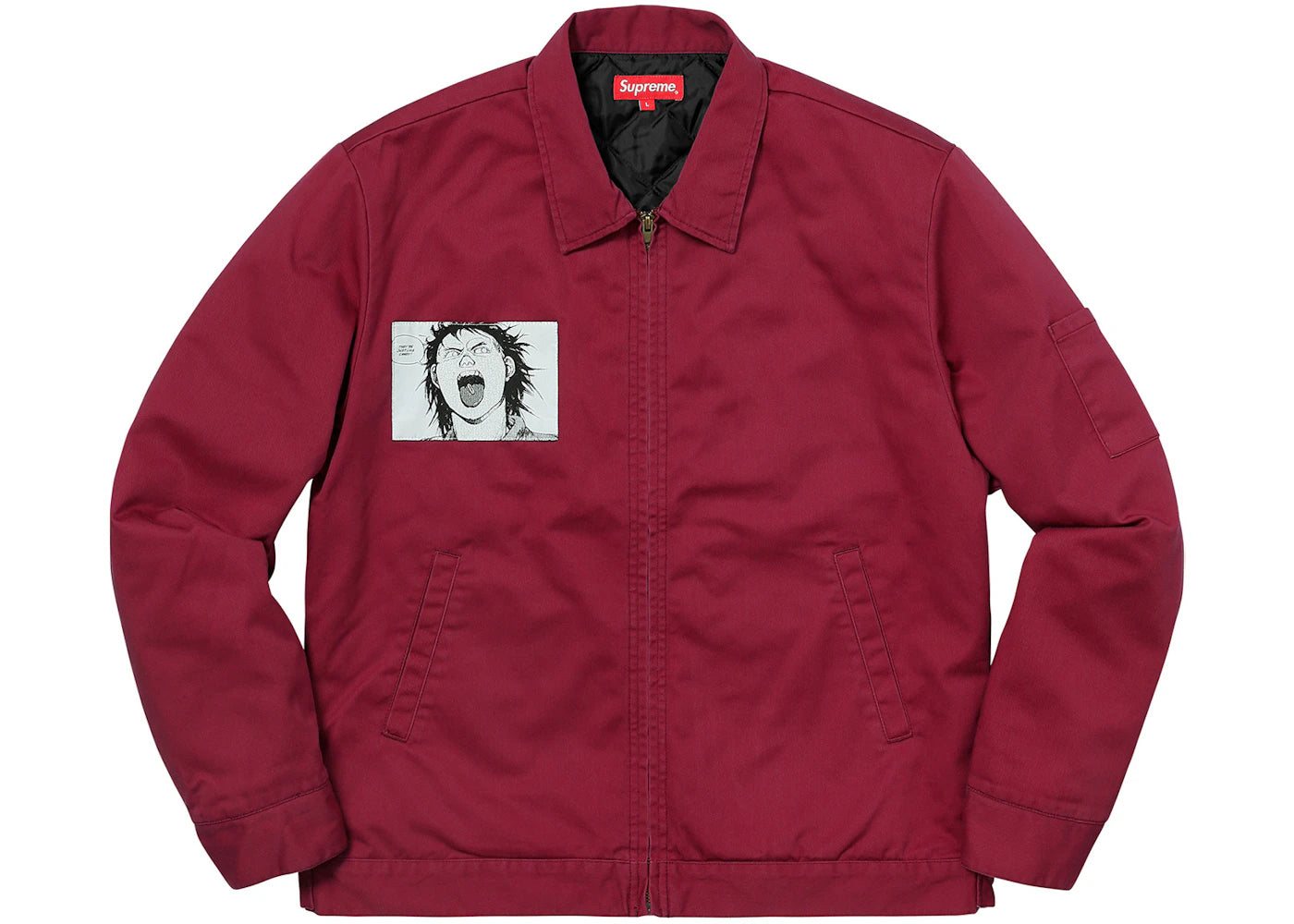 Supreme AKIRA Work Jacket Light Burgundy