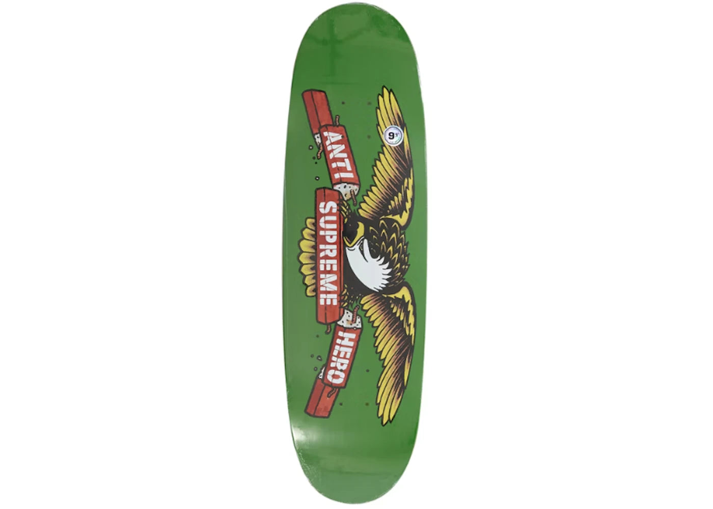 Supreme ANTIHERO Curbs Skateboard Deck Green