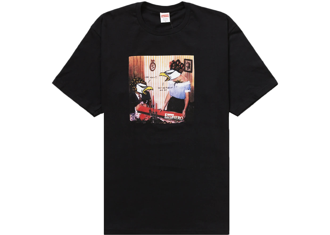 Supreme ANTIHERO Curbs Tee Black