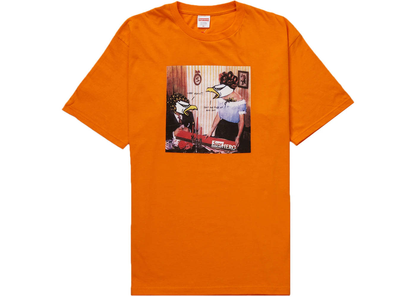 Supreme ANTIHERO Curbs Tee Orange