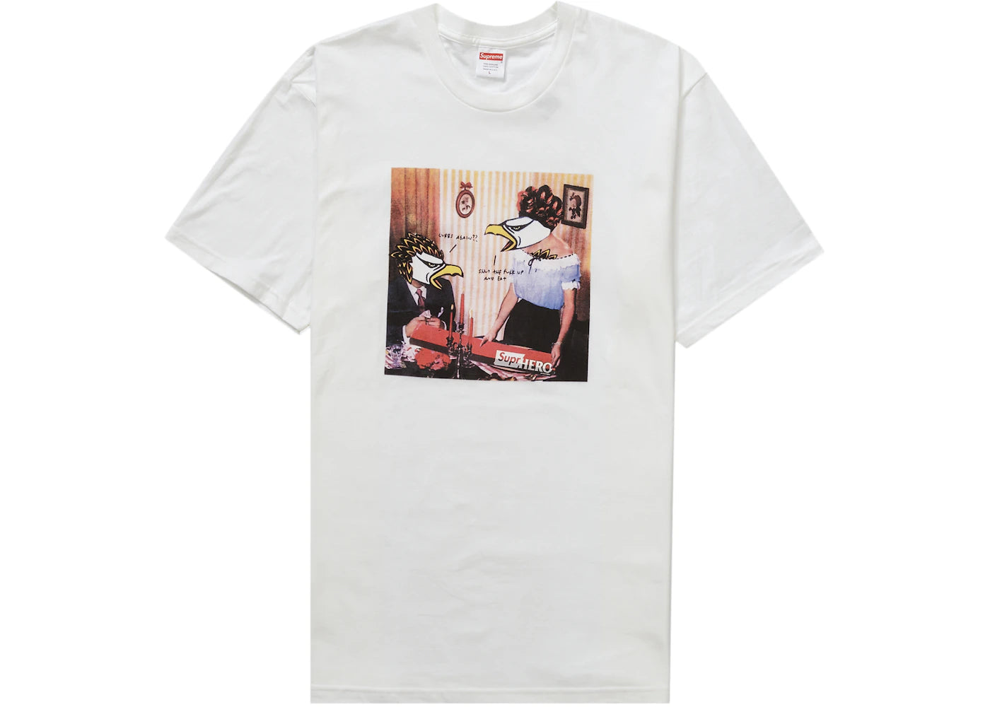 Supreme ANTIHERO Curbs Tee White