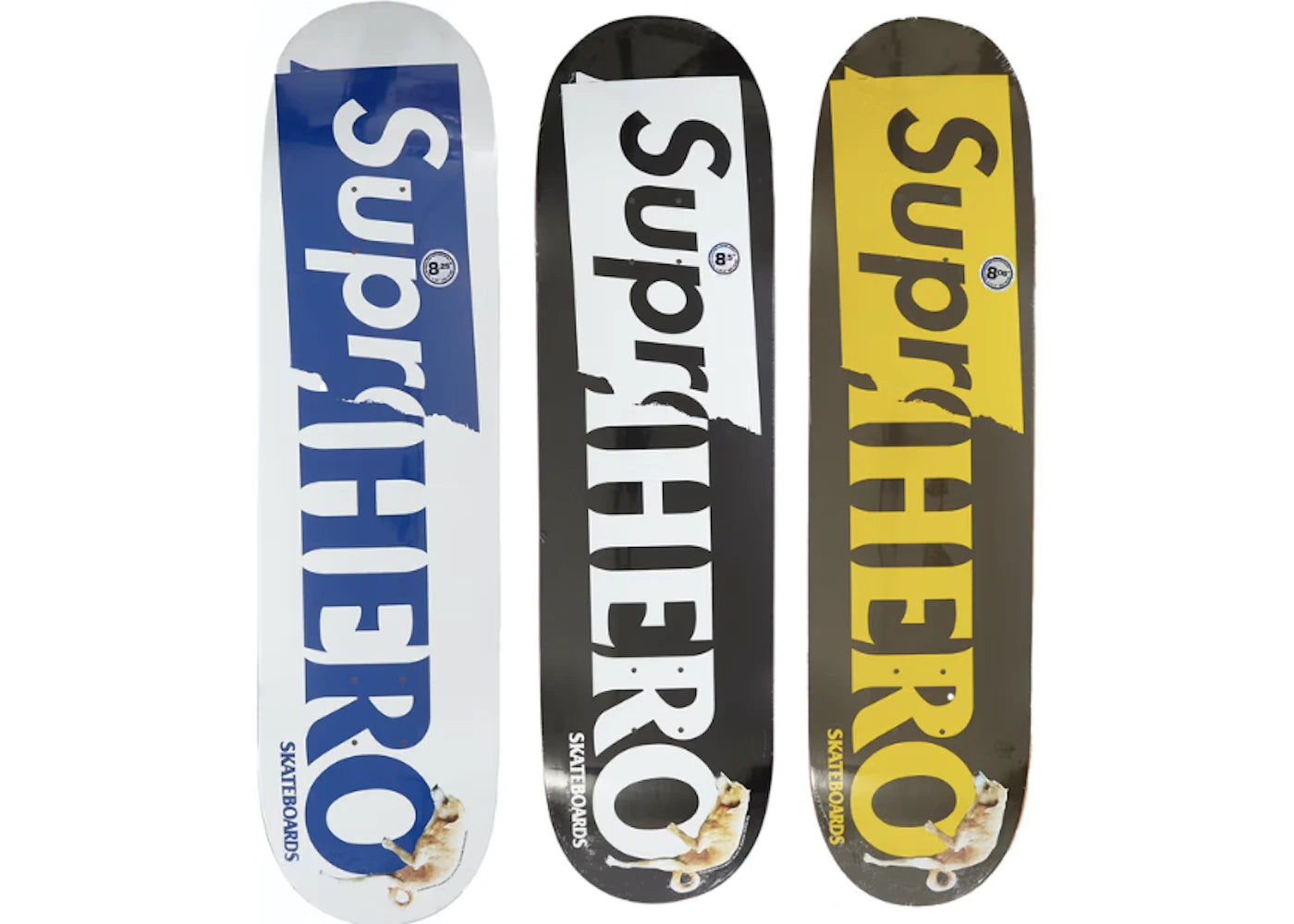 Supreme ANTIHERO Dog Skateboard Deck Set Multicolor