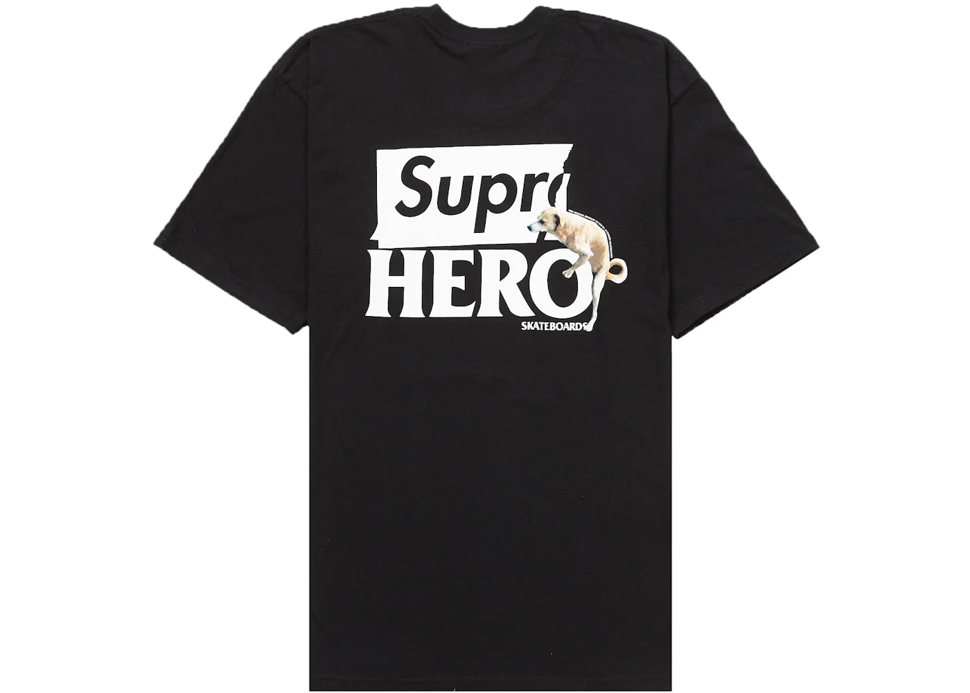 Supreme ANTIHERO Dog Tee Black