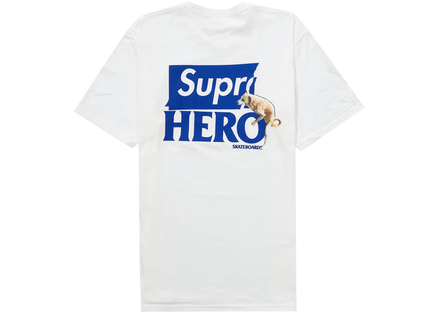 Supreme ANTIHERO Dog Tee White