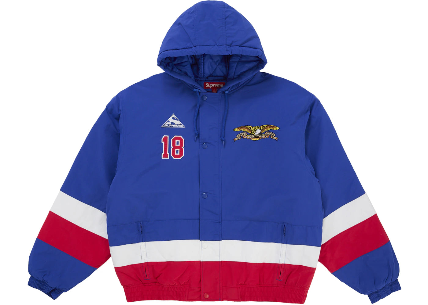 Supreme ANTIHERO Stadium Jacket Blue