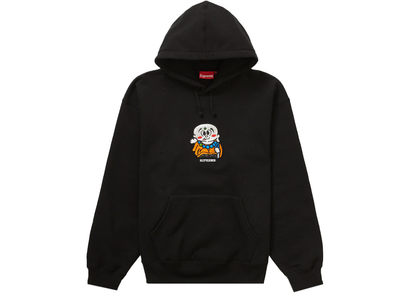 Supreme AOI Buddha Hooded Sweatshirt Black