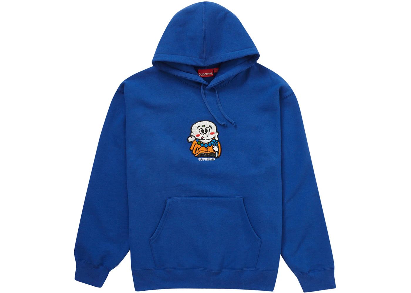 Supreme AOI Buddha Hooded Sweatshirt Royal